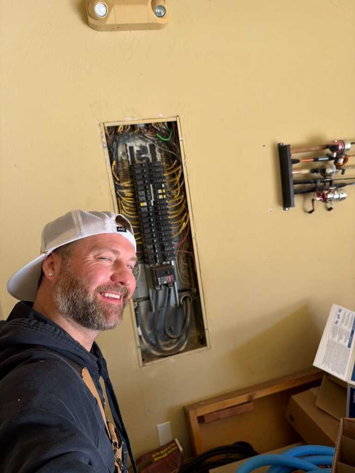 Electrical panel inspection and troubleshooting by Total Home Care