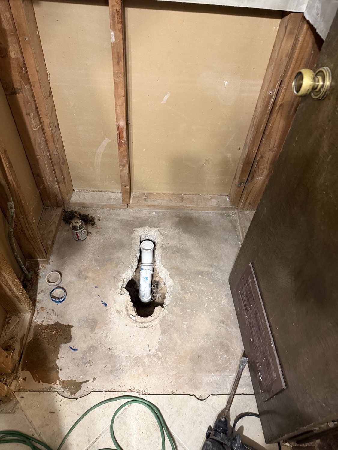 Demolition & drain access