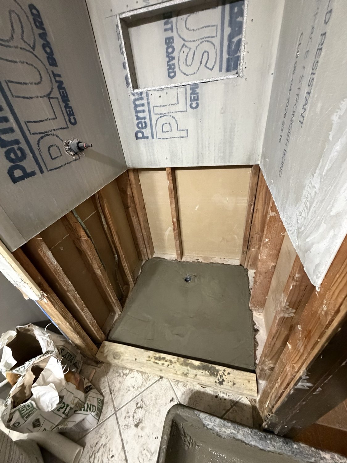 Pan preparation - real Total Home Care project photo